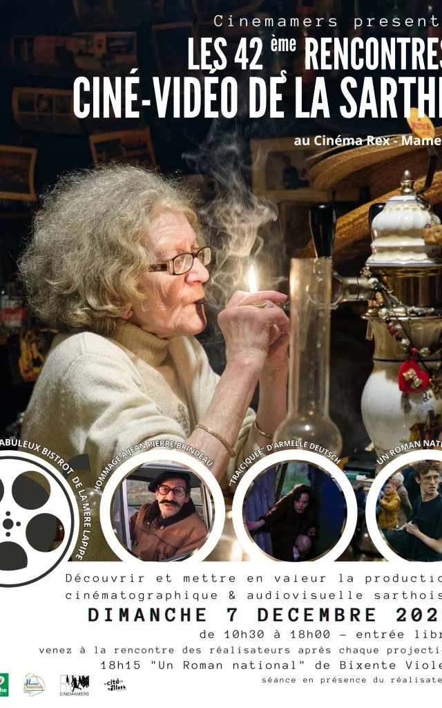 Affiche Rencontres Cine Video Sarthe 2025