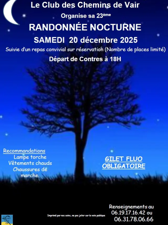 Rando Nocturne Saint Cosme