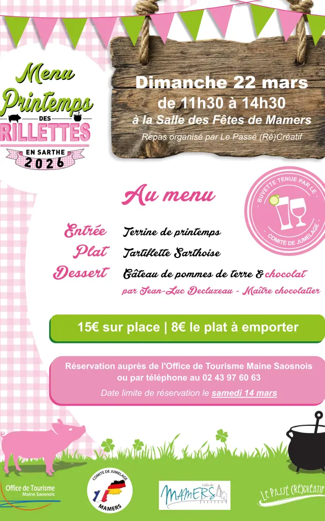 Déjeuner du Passé (Ré)Créatif - Printemps des Rillettes