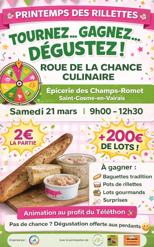 Printemps Rillettes Roue De La Chance