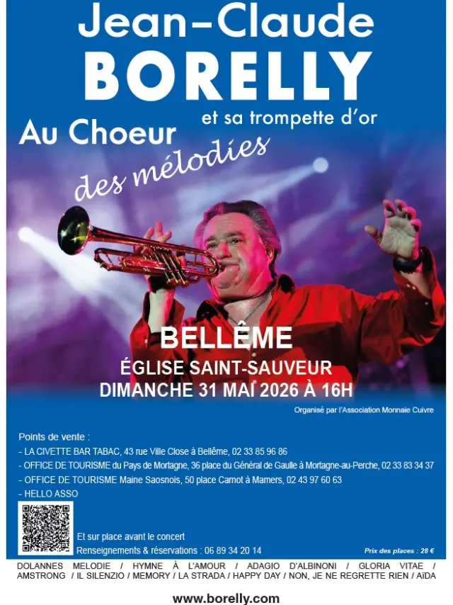 Concert Jean Claude Borelly Belleme