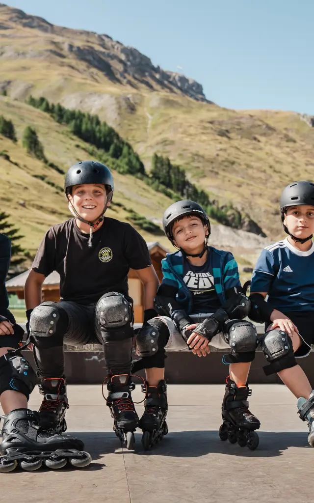 Skate Parc Roller 3325 Val D Isere Tourisme Yann Allegre
