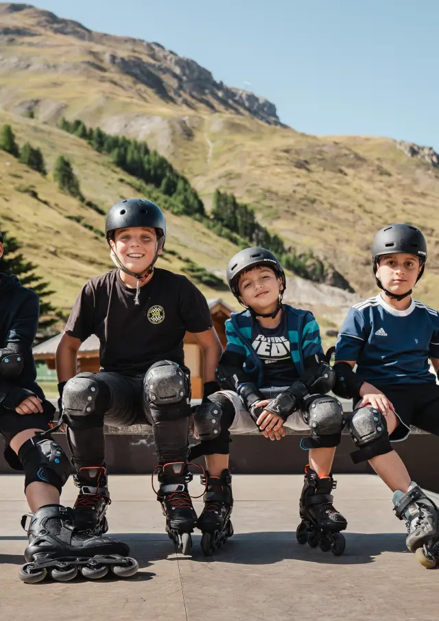Skate Parc Roller 3325 Val D Isere Tourisme Yann Allegre