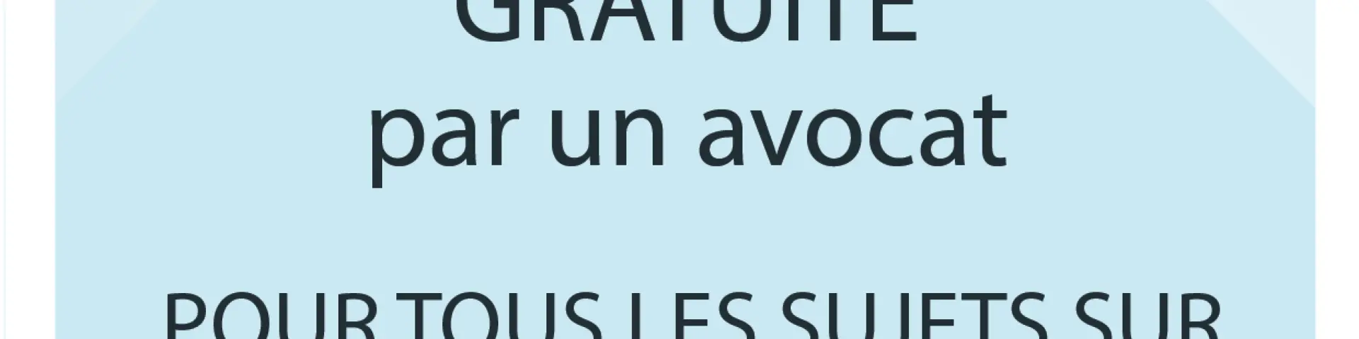 Permanence Juridique Panneau Led Bis