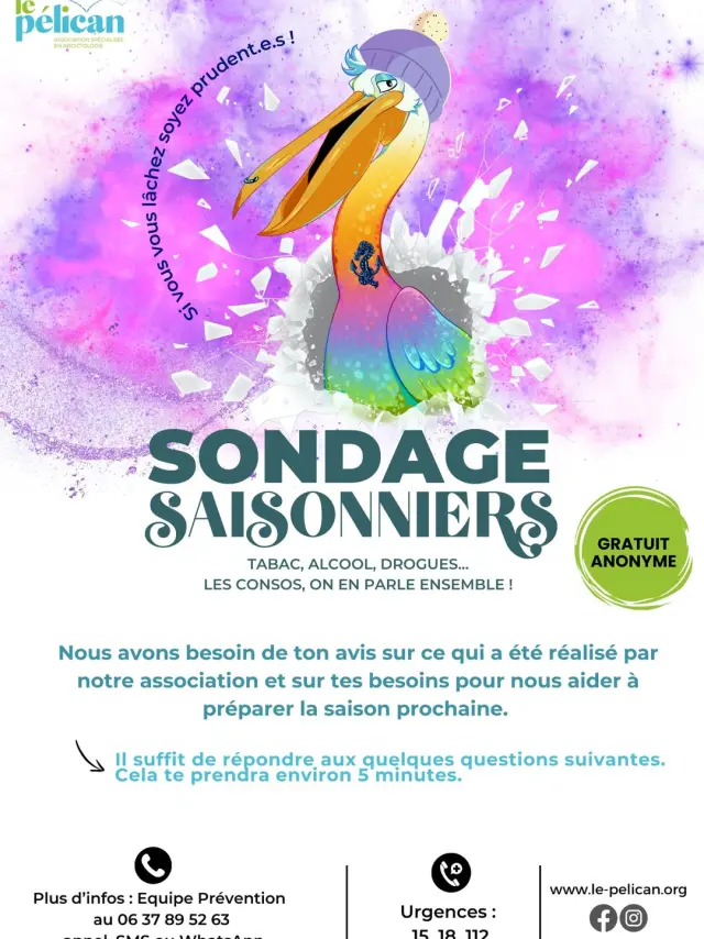 Affiche Enquete Pelican Hiver 25 26