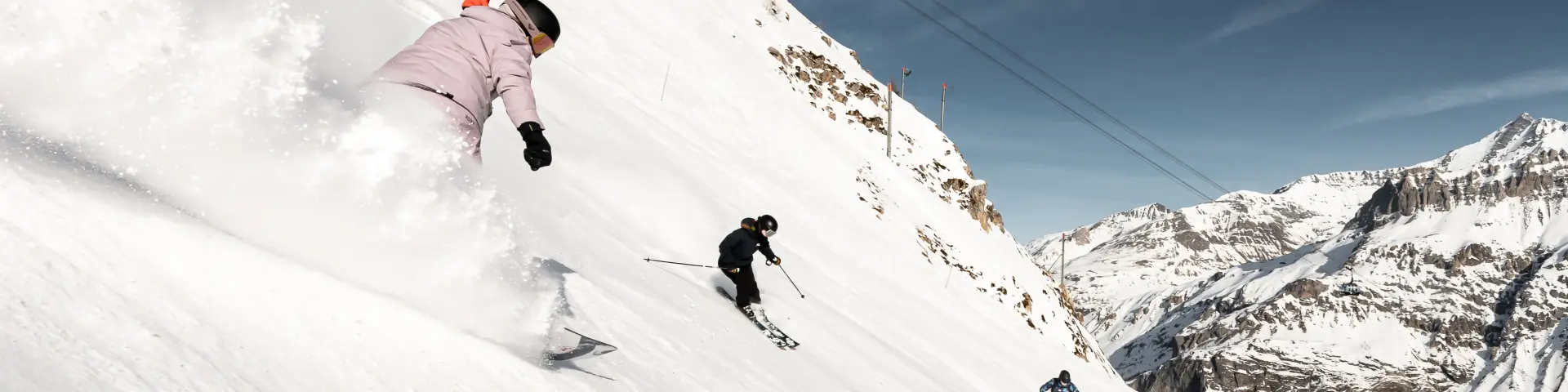 Grand Ski Sur La Face De Bellevarde 26279 Andy Parant