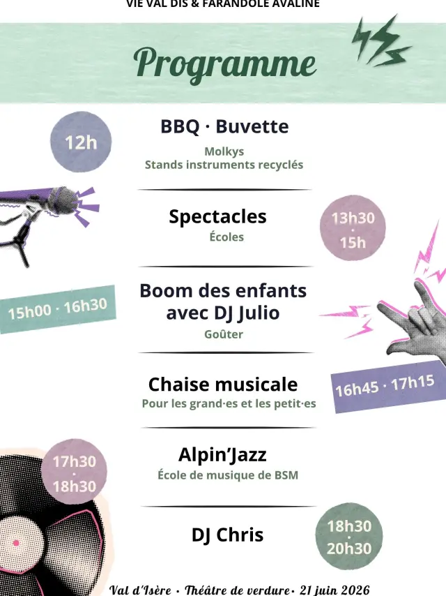 Programme fête musique 2027