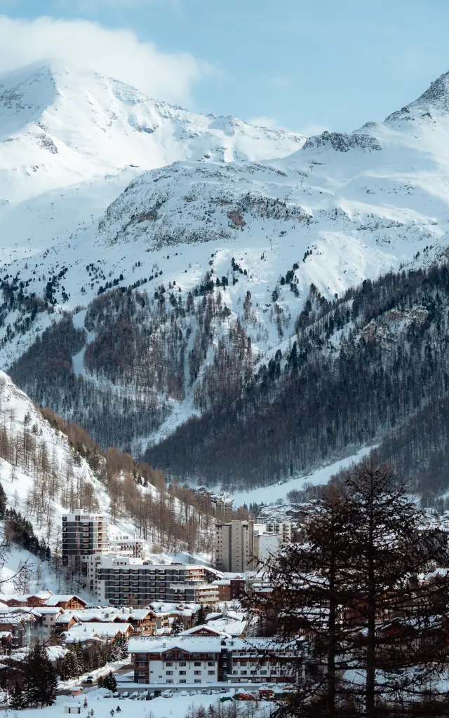 Vue Aerienne Du Village En Hiver 26462 Val D Isere Tourisme Yann Allegre 1