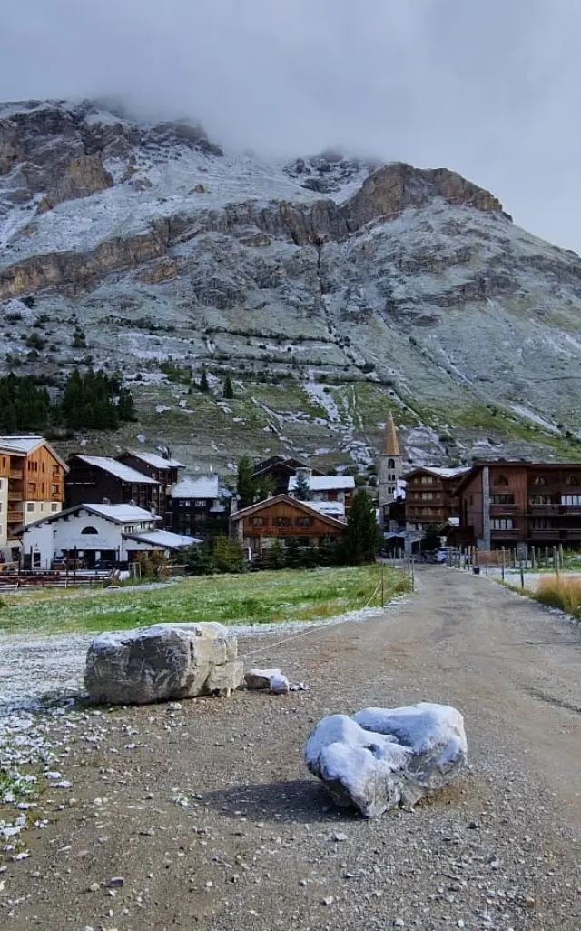 Premiers Flocons De La Saison 19516 Mairie De Val D Isere Ambre Ougier