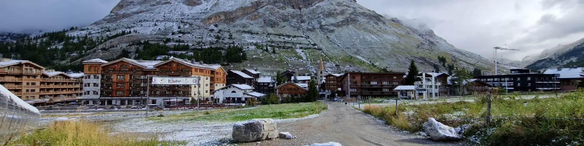 Premiers Flocons De La Saison 19516 Mairie De Val D Isere Ambre Ougier