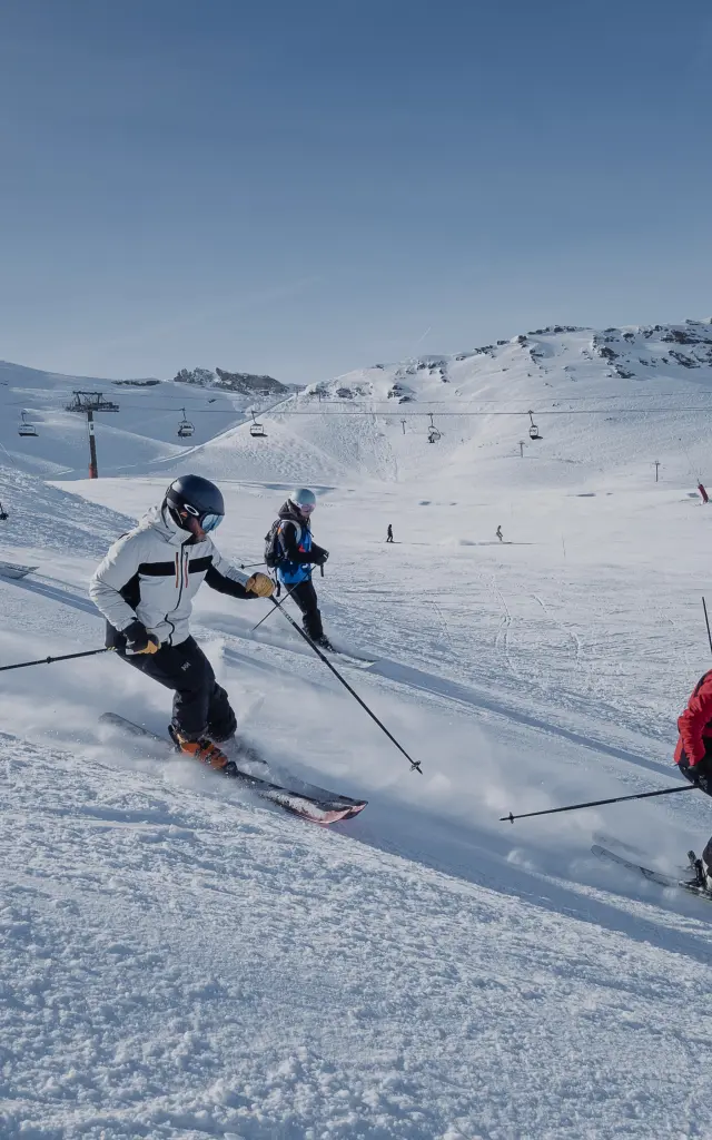 Decouverte Du Domaine Skiable Entre Amis Secteur Solaise 26493 Val D Isere Tourisme Tristan Shu