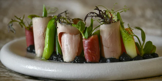Asperges Foie Gras Restaurant @ Monastère Saint Mont