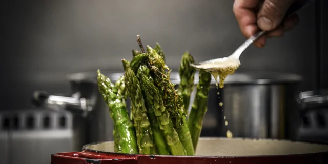Asperges Restaurant Gastronomique @ Monastère Saint Mont