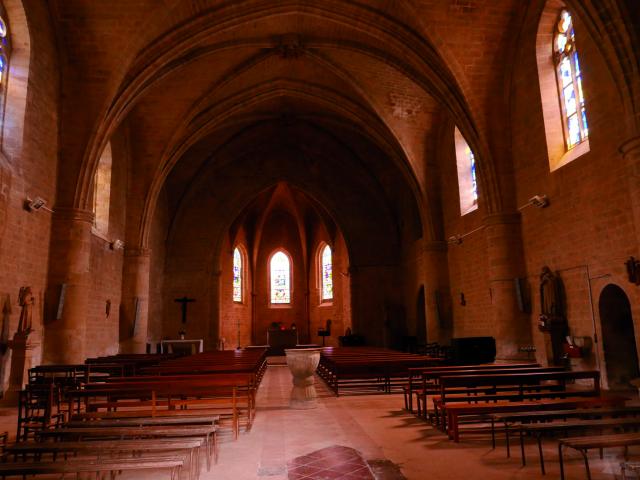Beaumarchès église Interieur Bd © Alain Fourcade