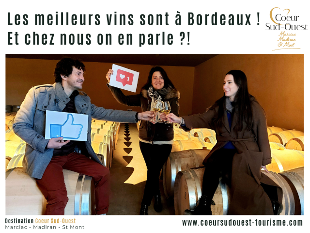 Les Meilleurs Vins Sont A Bordeaux Et Chez Nous On En Parle