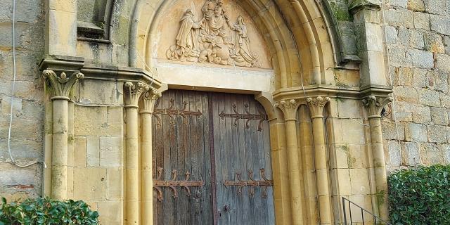 Eglise De Riscle Porte Cso