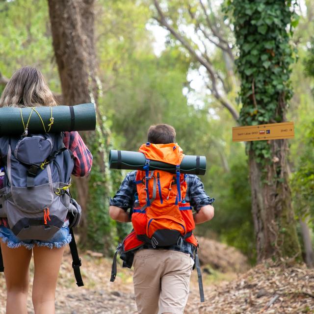 Randonneurs été sac à dos