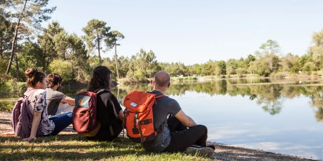 La boucle des pins et des marais de Labarde