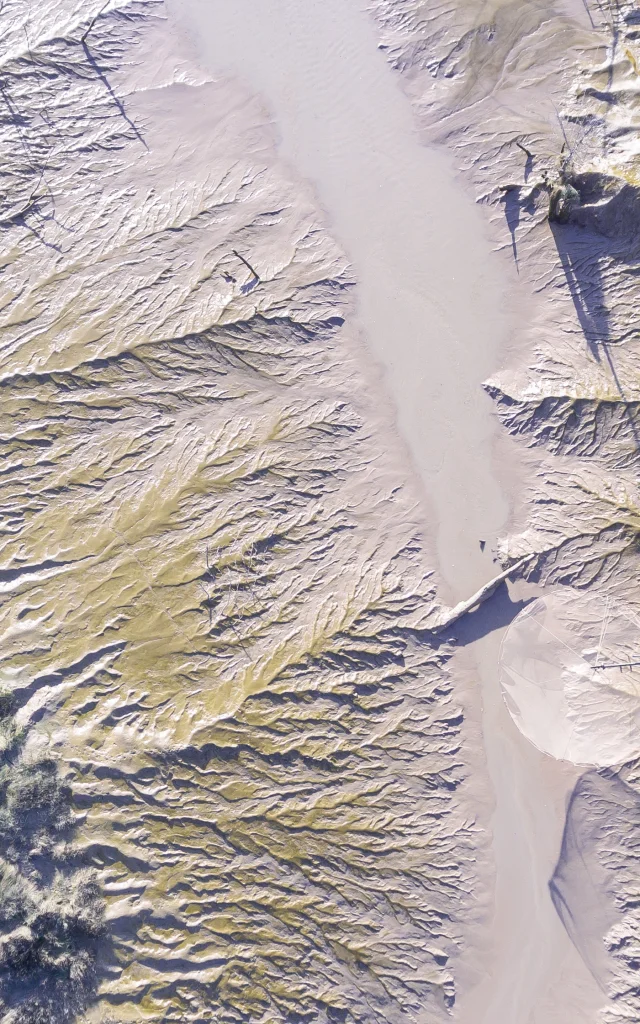 Estuaire vue drone