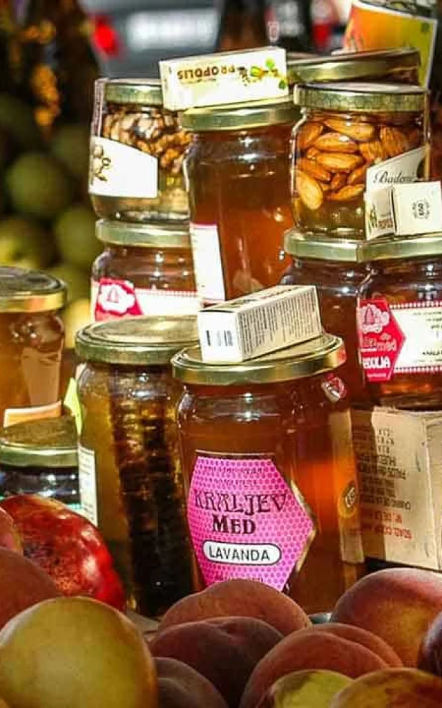 Les produits du marché en Médoc