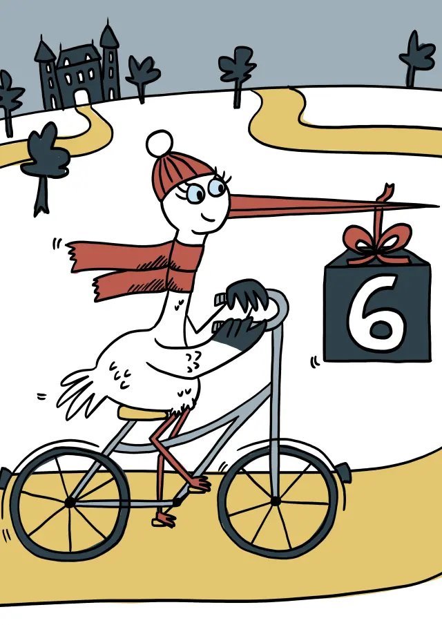 Calendrier Avent 6 Velo Copie