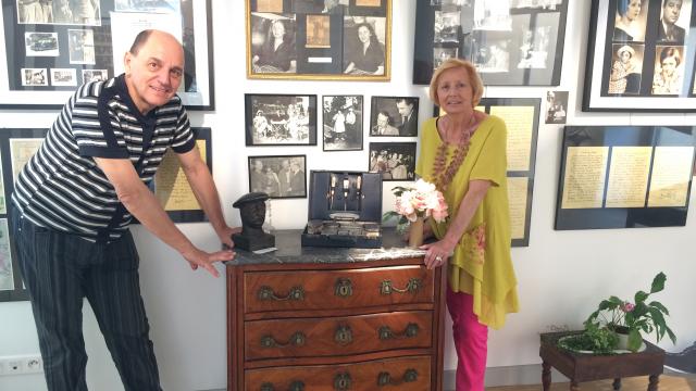 Isabelle Nohain Raimu avec Gilbert Orsini
