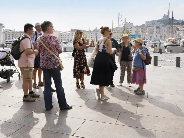 Visite guidée du quartier du panier, Marseille 2019
