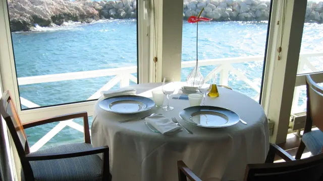 Vallon des Auffes, Interieur du Restaurant L'épuisette