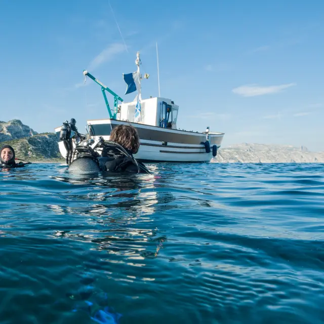 Fin De Plongée à Jarre