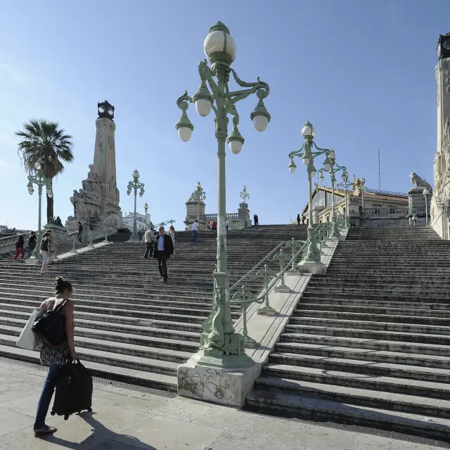 Gare St Charles Escaliers Historiques ©micalefotcm