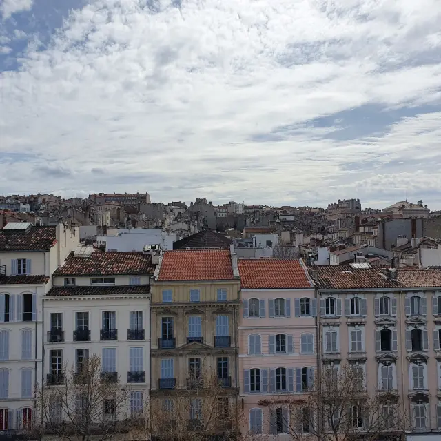 Vue depuis le restaurant Les Réformés