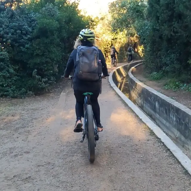 Vélos dans le parc pastré