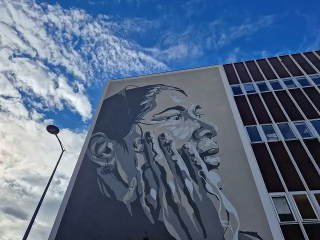 Visite guidée du MauMA, oeuvre de Mahn Kloix