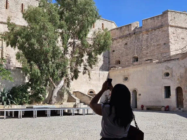 Photographe à la Citadelle De Marseille