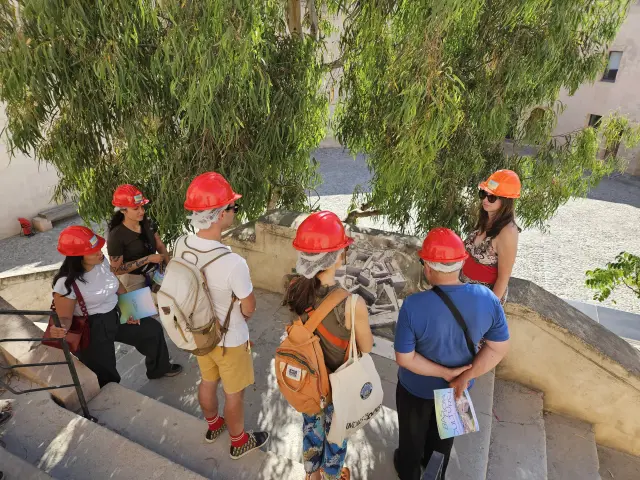 Groupe de visiteurs à la Citadelle De Marseille