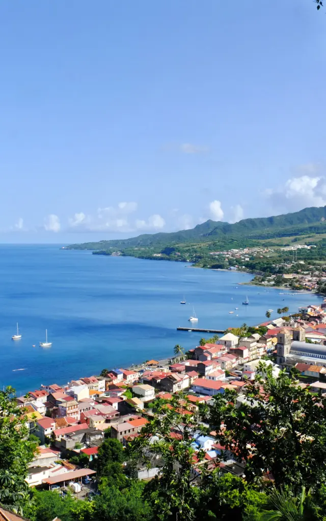 Panorama Bay Saint-Pierre Martinique