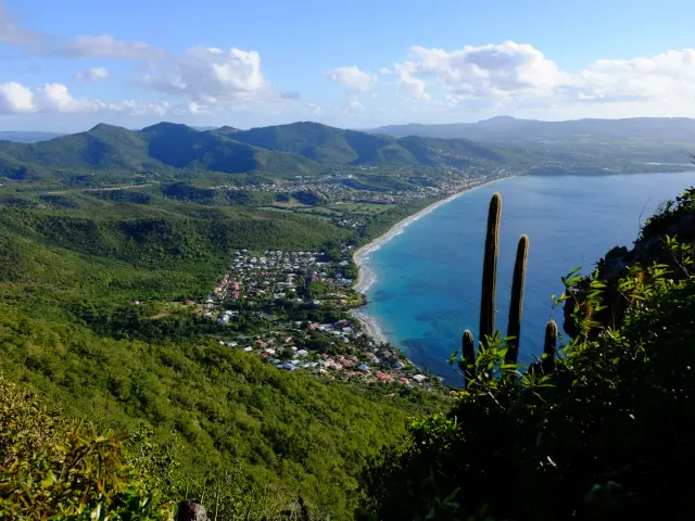 Morne Larcher Panorama Diamant Martinique