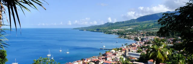 Panorama Bay Saint-Pierre Martinique