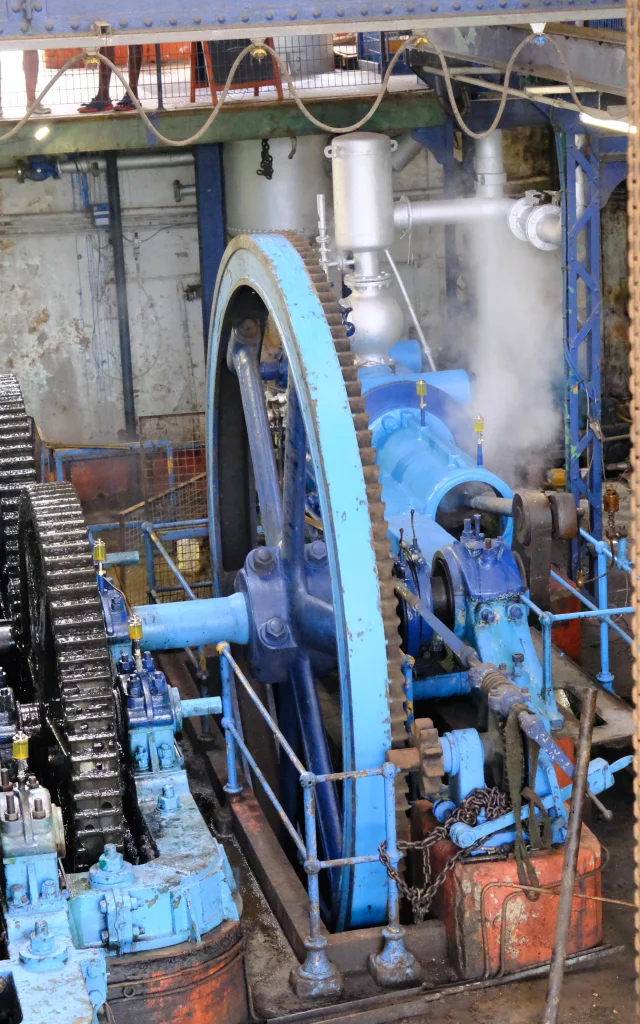 Machine à vapeur Rouage Distillerie La Favorite Martinique
