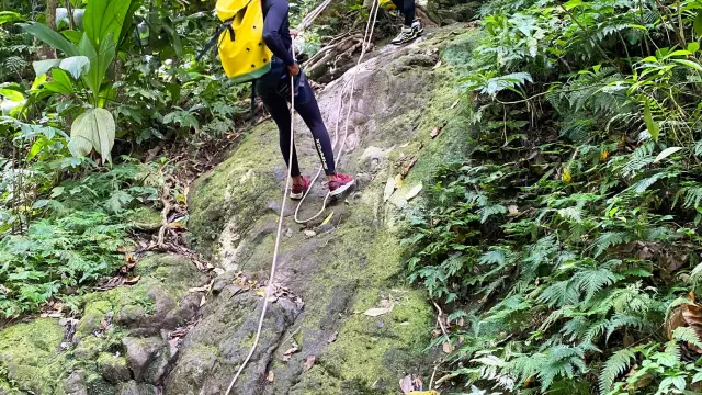 Canyoning Abseiling Mitan River Morne-Vert Martinique