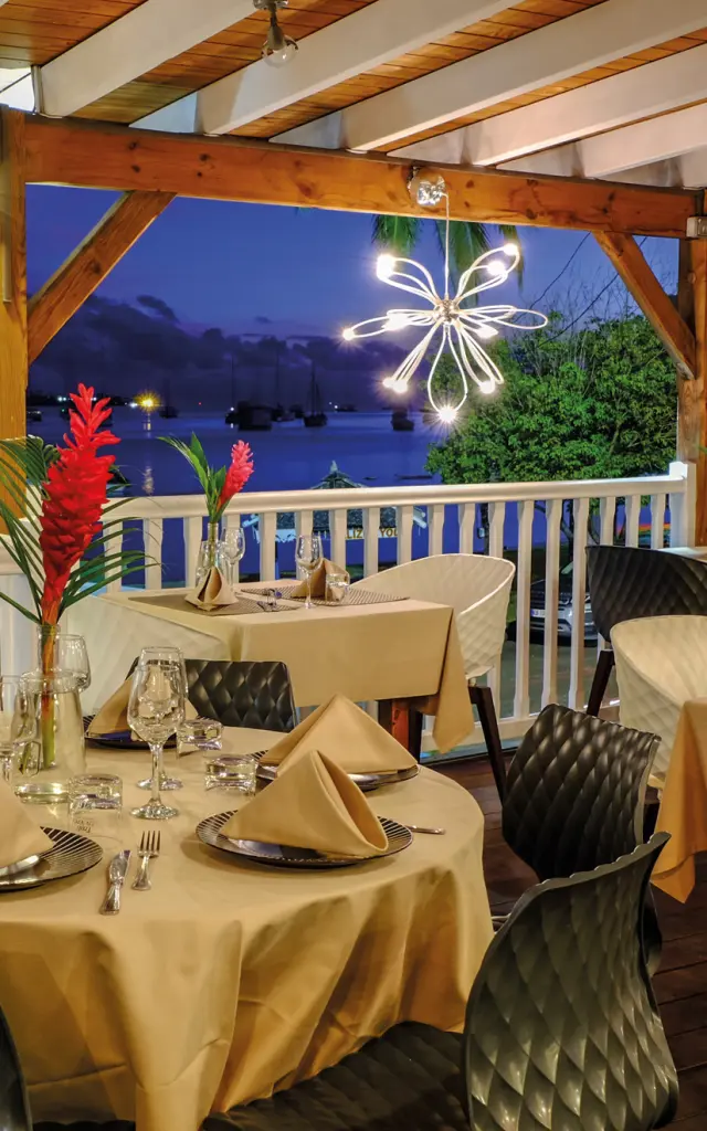 Restaurant Zanzibar Marin Martinique