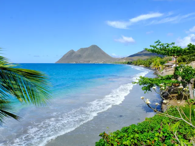 Beach of Dizac Morne Larcher Diamant Martinique
