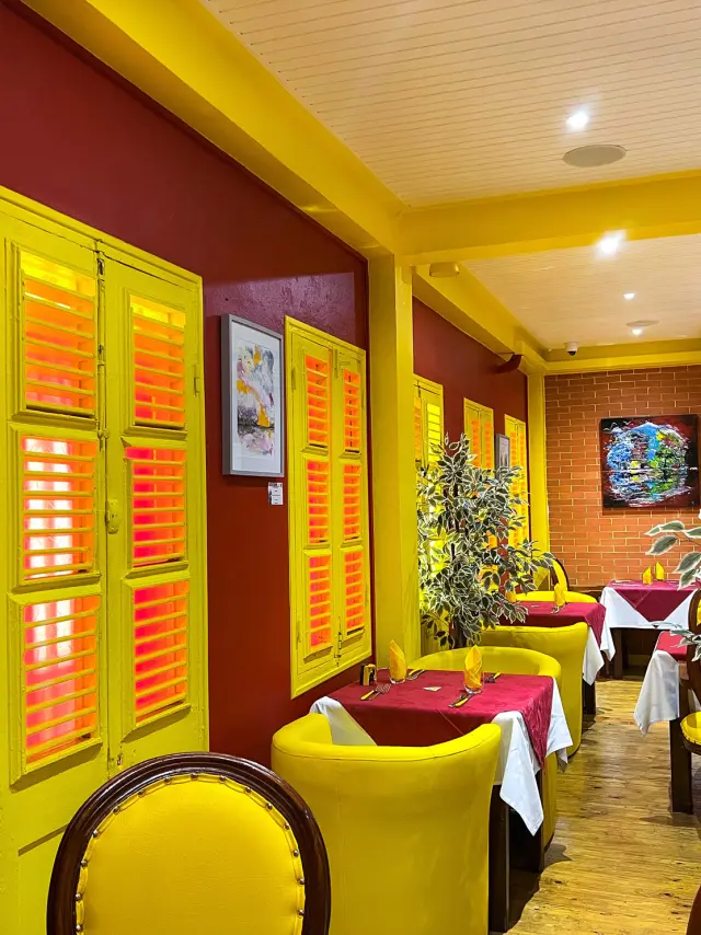 Salle Restaurant The Yellow Fort-de-France Martinique