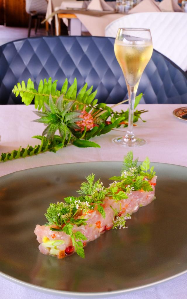 Restaurant Zanzibar Tartare Poisson Marin Martinique
