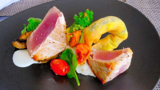 Mi-cuit Thon Restaurant le Delim's Sainte-Anne Martinique