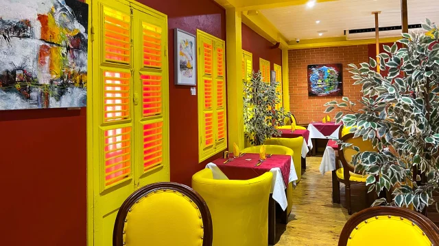 Salle Restaurant The Yellow Fort-de-France Martinique