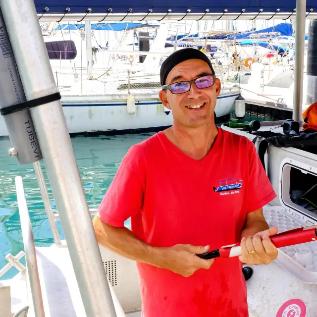 Stéphane Les aquanautes Marin Martinique