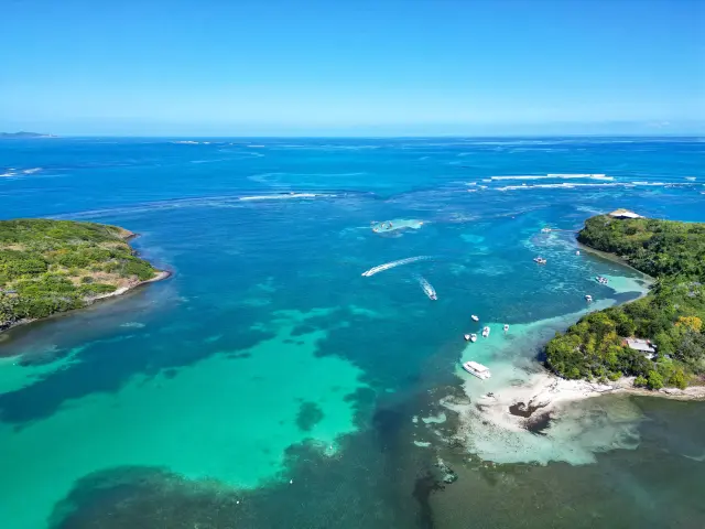 Baignoire de Joséphine Fonds blancs Ilet Thierry François Martinique