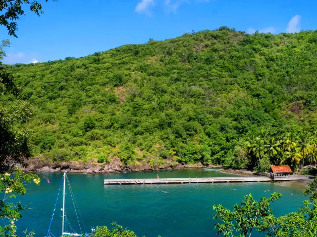 Ponton Anse Noire Anses-d'Arlet Martinique