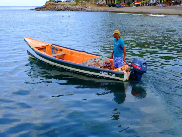 Yole Pêcheur Bellefontaine Martinique